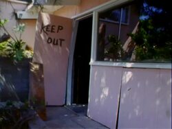 Beach Homes, Landslide Stock Footage
