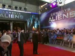 Atmosphere at the Cowboys & Aliens UK Premiere at London England. (Footage by WireImage Video/Getty Images Entertainment Video) Stock Footage