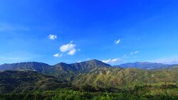 Timelapse of Moving clouds Stock Footage