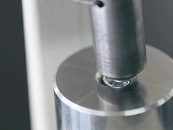 replace froce on sample pan Stock Footage