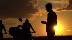 cell phone Stock Footage