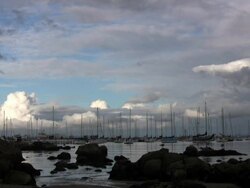 Rocky Beach Stock Footage