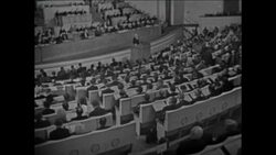 SYND 12 11 68 GOMULKA SPEAKING AT COMMUNIST PARTY CONFERENCE IN WARSAW, POLAND Instructional Video