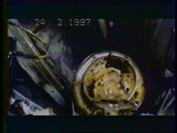 Russia - Fire on Mir space station Instructional Video