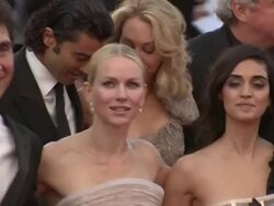 Doug Liman (L), Khaled Nabawy, Naomi Watts, Valerie Plame and Liraz Stock Footage