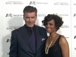 Pierce Brosnan, Anika Noni Rose Stock Footage