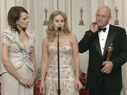 81st Academy Awards Press Room Stock Footage