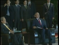 APEC leaders' meeting. ADDS further Helen Clark and John Howard News Clip