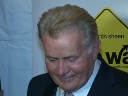 Martin Sheen at 'The Way' premiere in New York on 10/5/2011  (Footage by WireImage Video/Getty Images Entertainment Video) Stock Footage