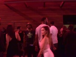 John Wall at 1 Oak in Westwood Stock Footage