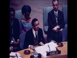 SYND 3 12 71 RHODESIA DISCUSSION IN THE UNITED NATIONS News Clip