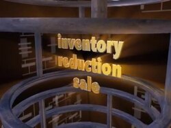 inventory reduction sale 2 Stock Footage