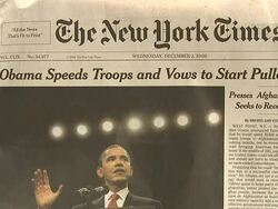 VOICED: US troop surge in Afghanistan: America reacts News Clip