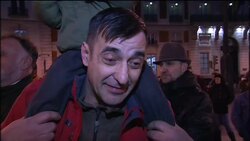 Rally in support of Spanish judge convicted of misusing authority, FILE News Clip