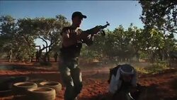 FREE SYRIAN ARMY  TROOPS TRAIN TO CONFRONT SYRIAN SOLDIERS News Clip