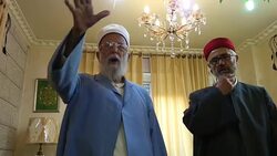 The High Priest of The Samaritans Stock Footage