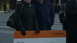 Rail Fare increase Protest News Clip