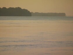 WS View of mississippi river / Memphis, Tennessee, United States Stock Footage