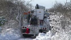 Utility crews from New Brunswick, Canada are working to restore power to portions of the Massachusetts island of Nantucket following a powerful blizzard earlier this week. (Jan. 29) News Clip