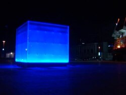 alien cube Stock Footage