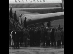 CAN384 CONGO PRESIDENT TSHOMBE WELCOMED BY LUEBKE News Clip