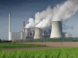 NTSC: Power Station Stock Footage