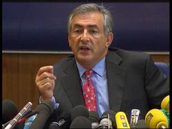 Luxembourg - EU finance ministers on EMU News Clip