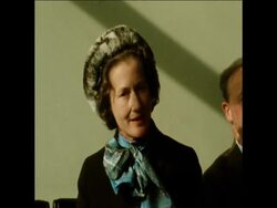 SYND 11-7-72  MINSTER LADY TWEEDSMUIR AND ICELANDIC LEADERS ON FISHING LIMITS News Clip