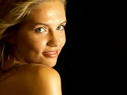 Beauty  flirting Stock Footage