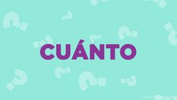 Learn Spanish questions - Que, quien, como, donde Instructional Video