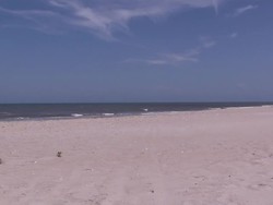 Beachfront area of Nags Head, North Carolina News Clip