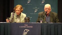 Former President Jimmy Carter says he hopes President Barack Obama is successful in recruiting allies to join the fight against extremists and that he thinks Islamic State forces are a threat to the entire Middle East. (Sept. 17) News Clip