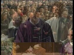 Collective funeral for Italy's quake victims, Berlusconi attends News Clip