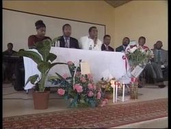 SAFRICA: PUPILS ATTEND MEMORIAL FOR 3 TEACHERS GUNNED DOWN News Clip