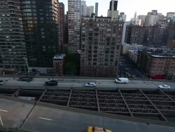 Roosevelt Island Tram Offers Resident Unique Commute To And From Manhattan Stock Footage