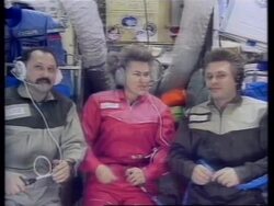 SPACE: US SPACE SHUTTLE ENDEAVOUR LINKS UP WITH MIR SPACE STATION News Clip