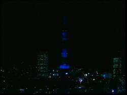 WRAP Landmarks illuminated to mark 1st World Diabetes Day, Athens, Rome News Clip