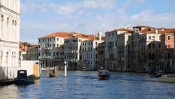 Views along the Grand Canal Stock Footage