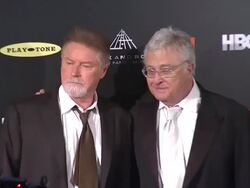 Randy Newman at 28th Annual Rock and Roll Hall Of Fame Induction Ceremony - Arrivals 4/18/2013 in Los Angeles, CA.(Footage by WireImage Video/Getty Images Entertainment Video) Stock Footage