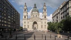 St. Stephen's Basilica, Budapest, Hungary, Europe Stock Footage