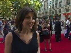 INTERVIEW: Jo Hartley on her preparation for the role and PlanB as a director Ill Manors World Premiere at Empire Leicester Square on May 30, 2012 in London, England (Footage by WireImage Video/Getty Images) Stock Footage