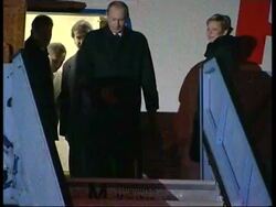 Russian President Putin arrives for NATO summit News Clip