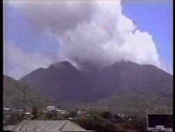 MONTSERRAT: VOLCANO CLOSE TO FULL SCALE ERUPTION News Clip