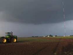 Lightning under clouds, forked, cloud to ground, lightning, WA, USA Stock Footage