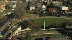 Portland Arial Video Stock Footage