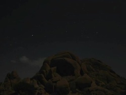 Hall of Horrors Rock Formation Time lapse Stock Footage