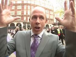 Hannah Montana UK Premiere Stock Footage