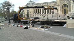 CLEAN : Art with a punch Chinas Liu Bolin shows News Clip