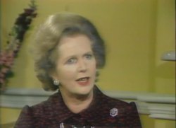 Margaret Thatcher (Feb. 27, 1981) News Clip