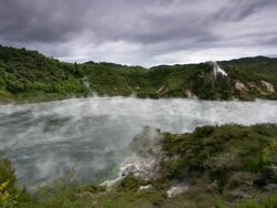 Hot Spring Stock Footage